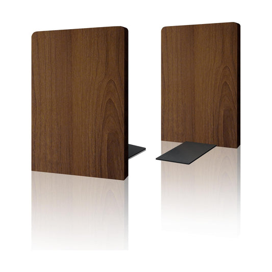 Walnut Wood Book Ends / 1 Pairs-square
