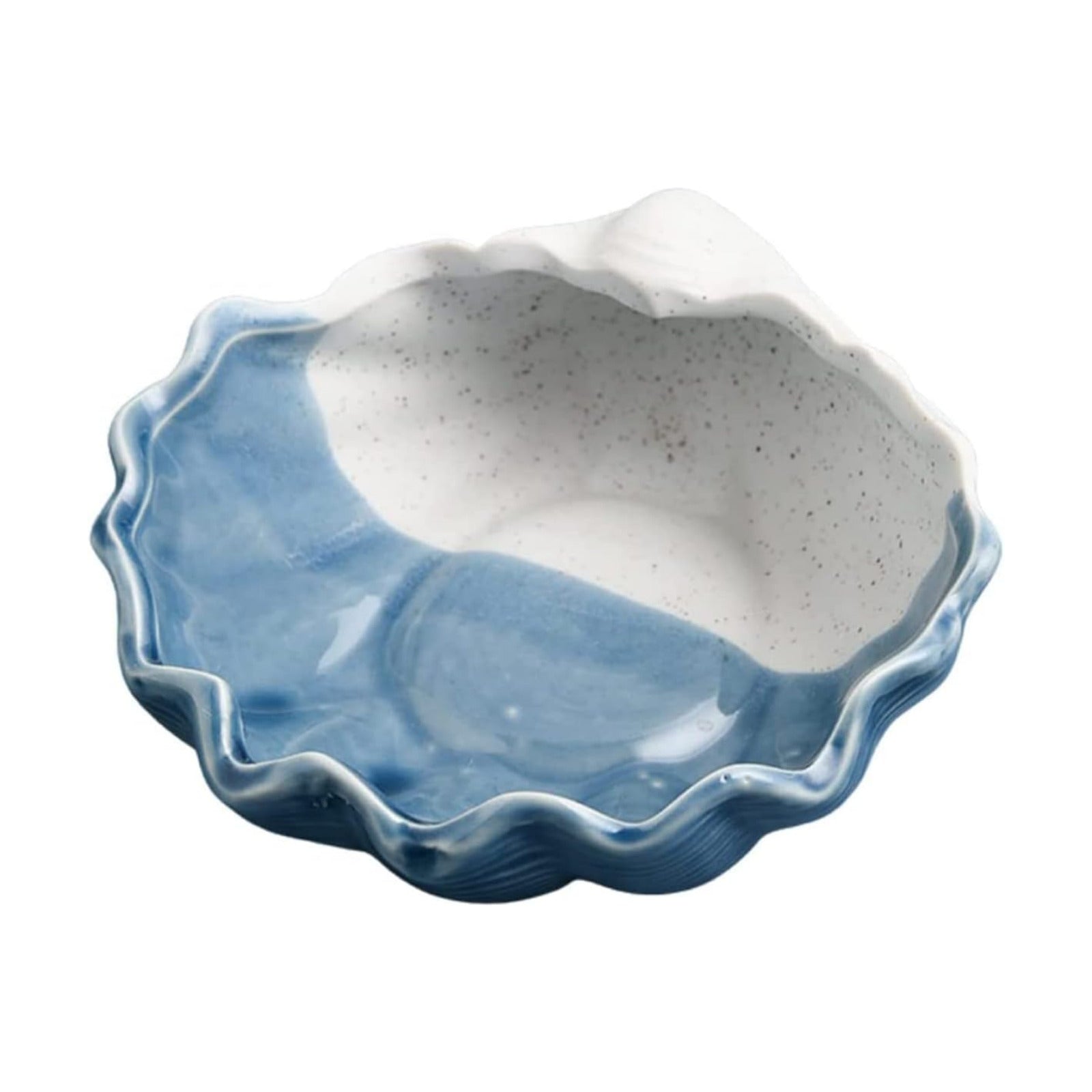 Ceramic Jewelry Dish Trinket Tray Ocean Style Ring Dish Earrings Candy Storage Holder Table / Style3