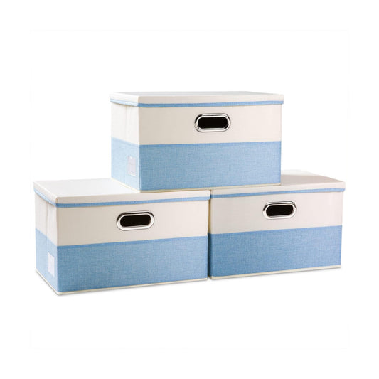 Large Foldable Storage Boxes / Set of 3
