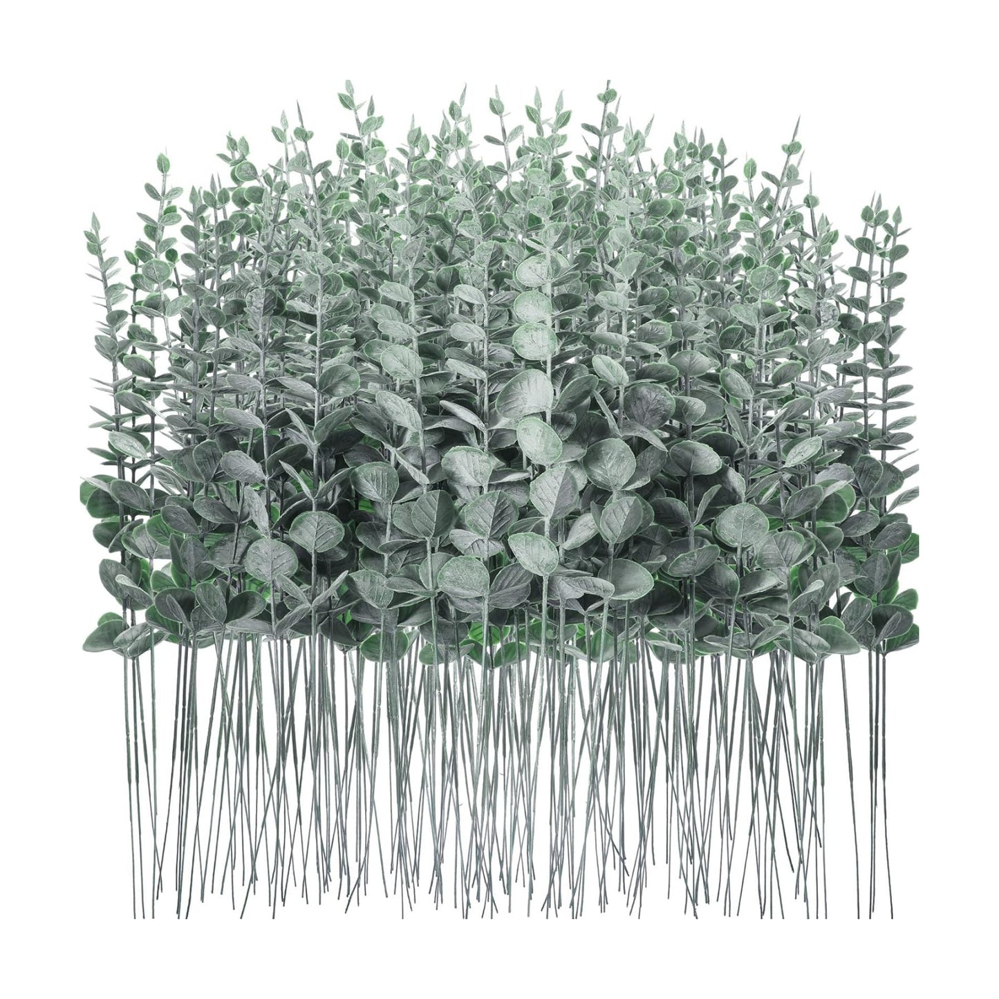 Eucalyptus Stems Faux Greenery Artificial Eucalyptus Leaves Decor Greenery / Green / Set of 200