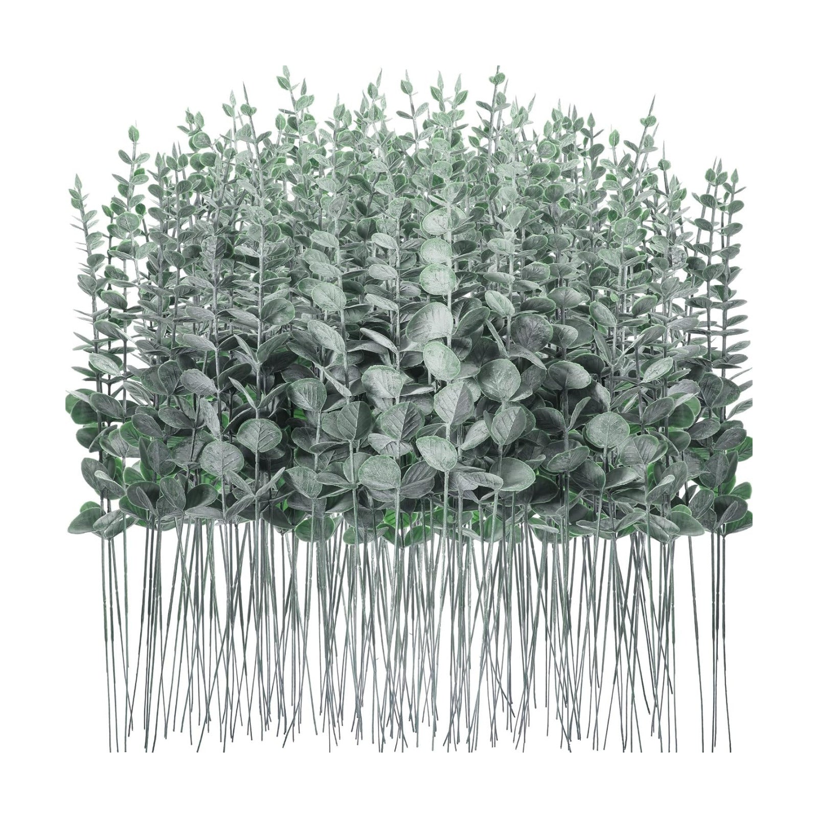 Eucalyptus Stems Faux Greenery Artificial Eucalyptus Leaves Decor Greenery / Green / Set of 200
