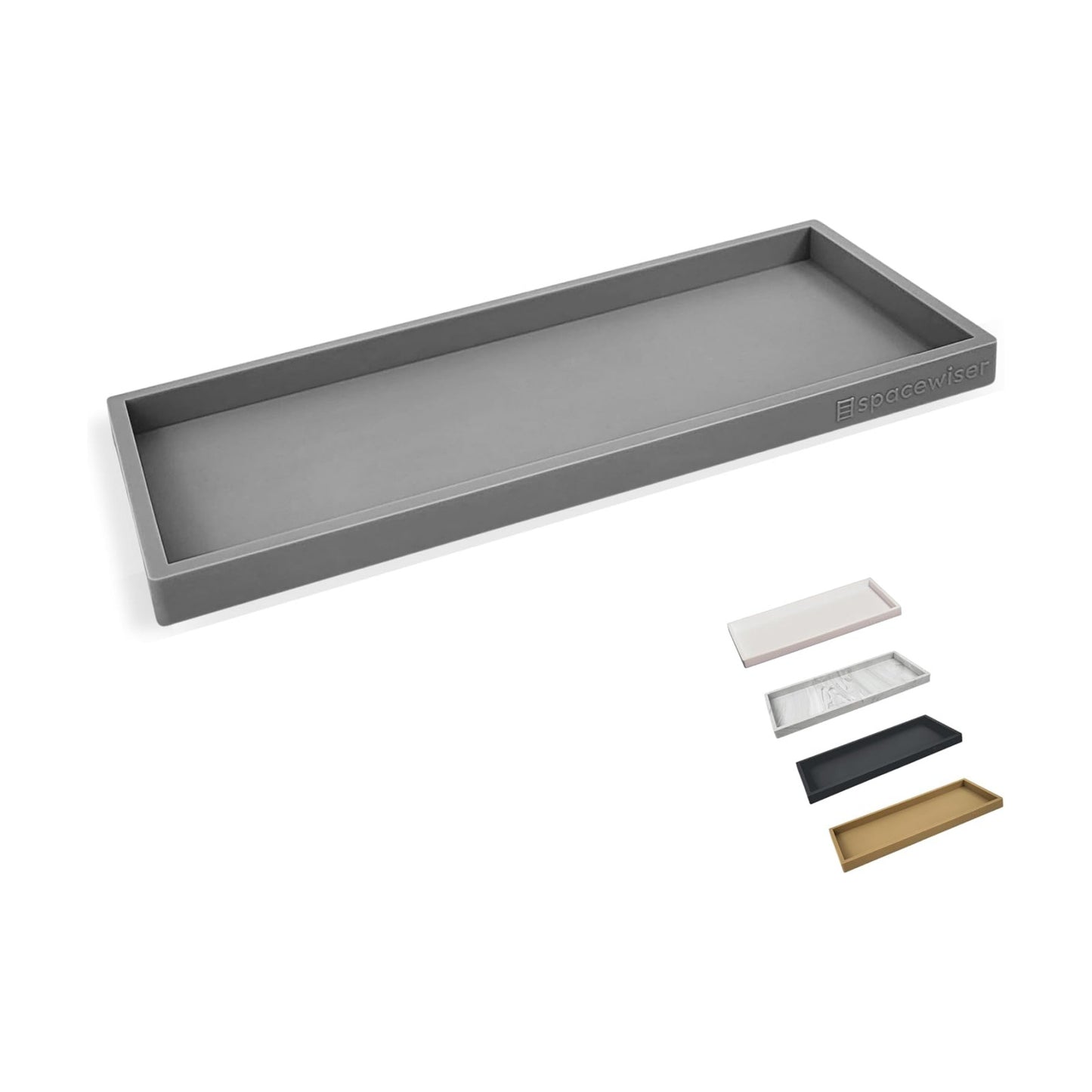 Dish Soap Trays / Modern Gray / Large 11.7