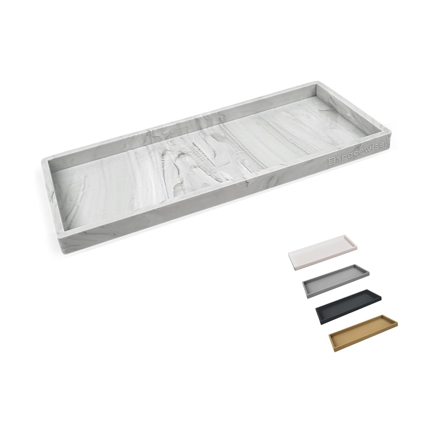 Dish Soap Trays / Marble Design / Large 11.7