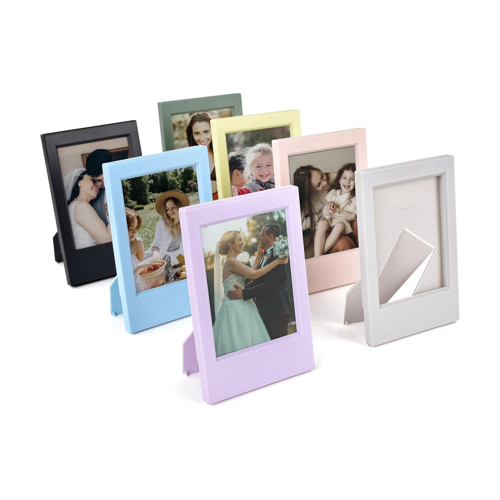 Mini Photo Frame for Instax Mini / 7-mixed Colors / 2 x 3 / Photo Frames - Tabletop