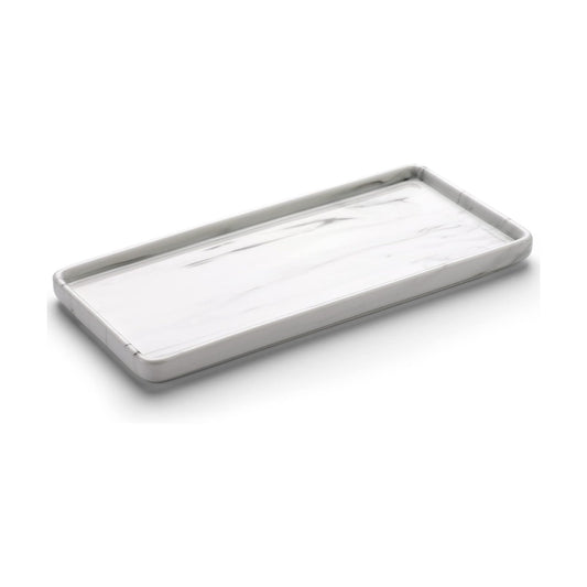 Ceramic Vanity Trays / Marble Set/1 / L - 9.8