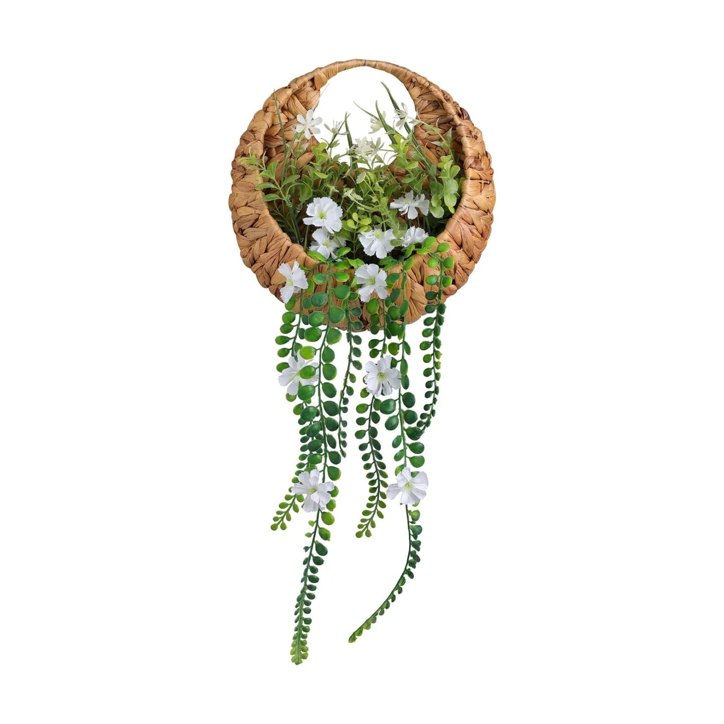 Artificial Handing Plants / Green / 22 Inch