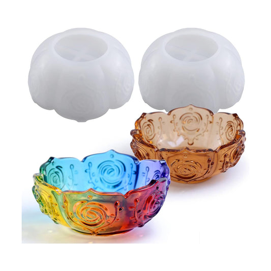 Flower Tray Resin Mold / Bowl / Set of 2