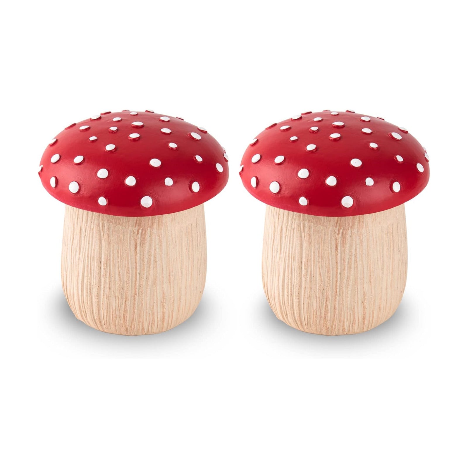 Qtip Holder Mushroom Cotton Ball Holder Cotton Swab Holder Qtip Dispenser Bathroom Cotton / Set of 2