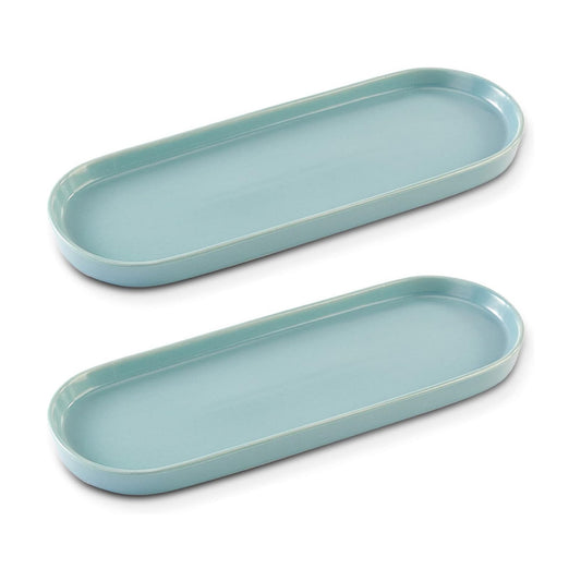 Ceramic Sink Tray / Blue / Set of 2