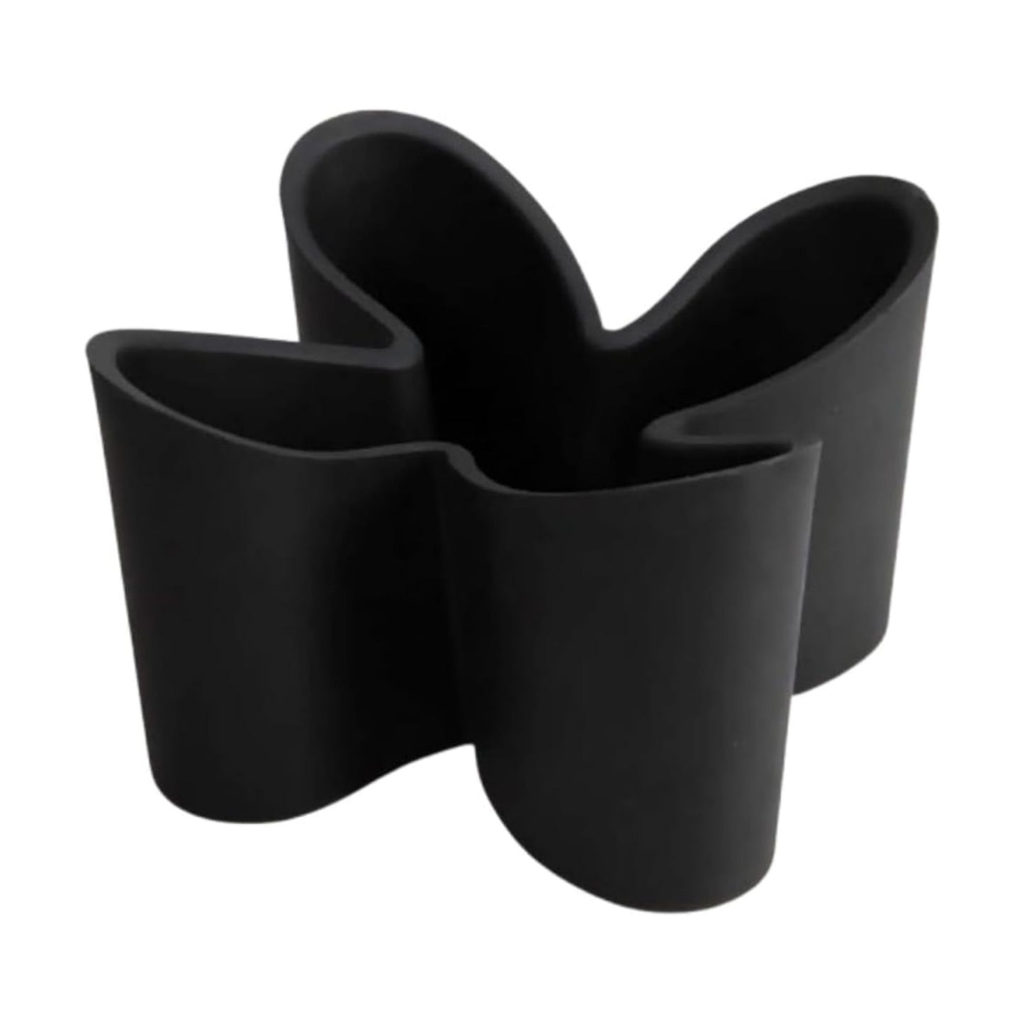 Flower Shape Remote Control Holder / Black