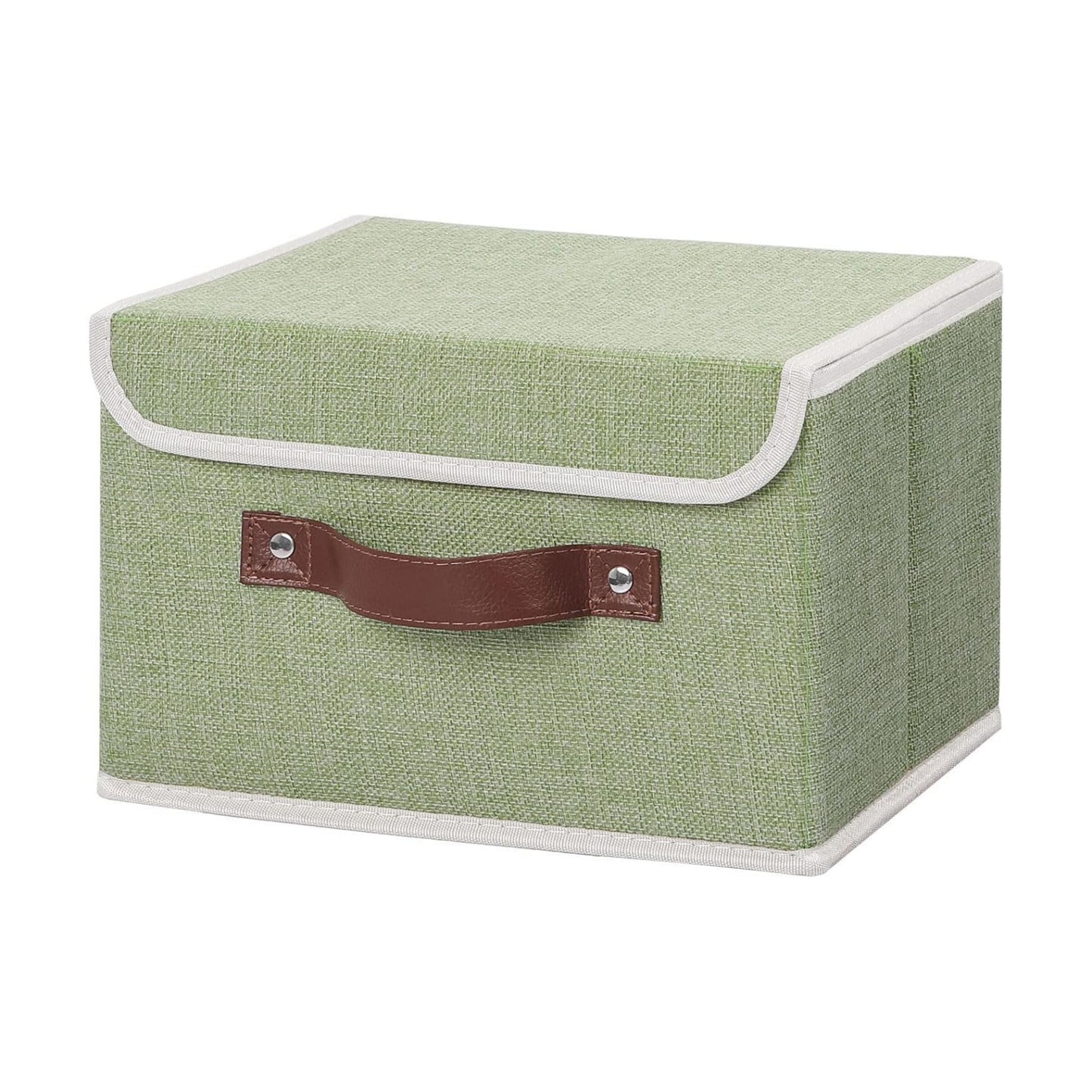 Storage Bin / Lid Storage Boxes / Small / Mint Green
