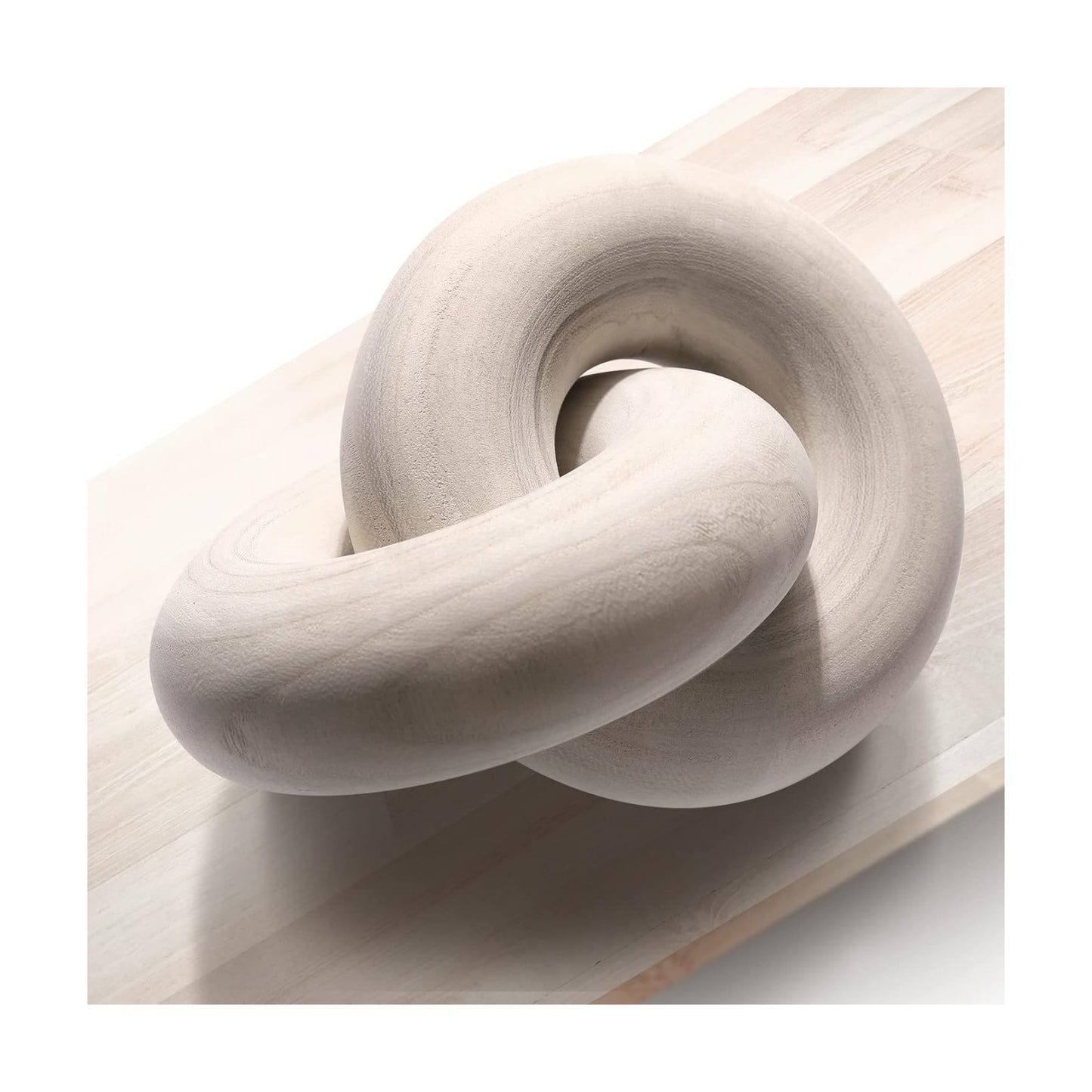 Wooden Chain Link Decor / Natural