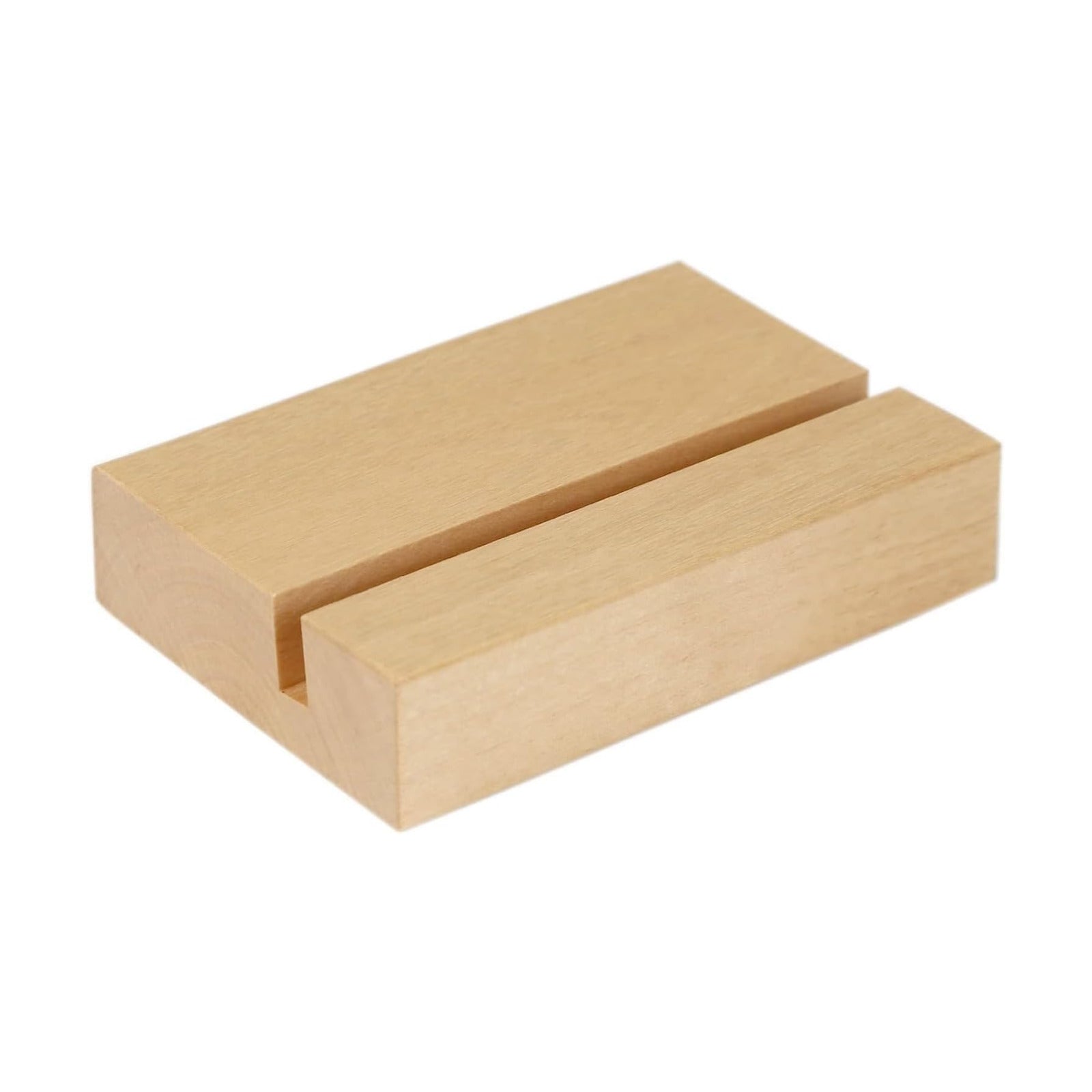 Wood Stand for Monthly Desk Calendar / 3.5" Birch / Set of 2