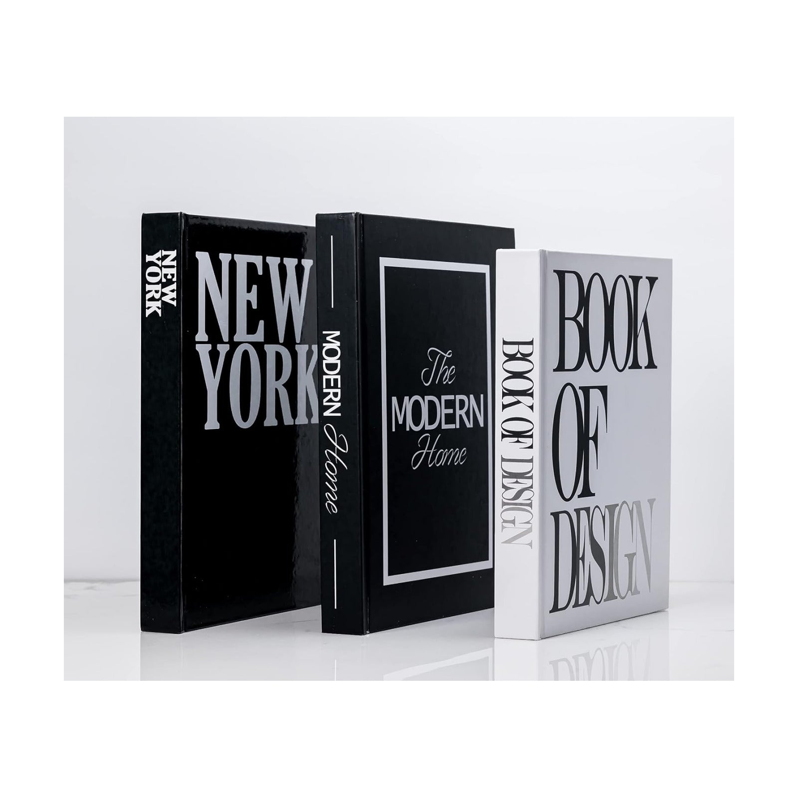 Stylish Fake/Faux Display Books / Set of 3