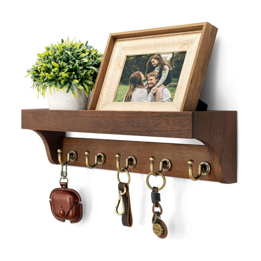 Farmhouse Key Holder / Brown