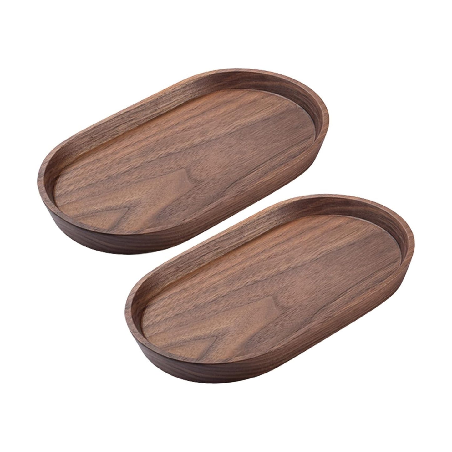Mini Serving Trays for Parties / Walnut