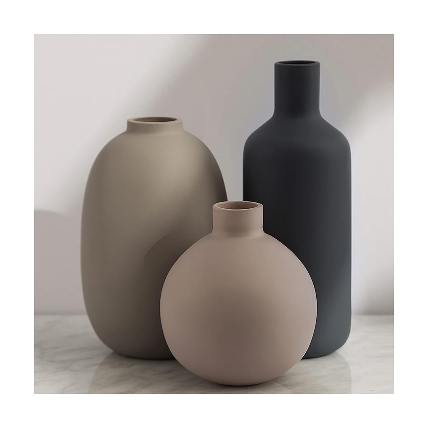 Ceramic Modern Farmhouse Vase / Multicolor
