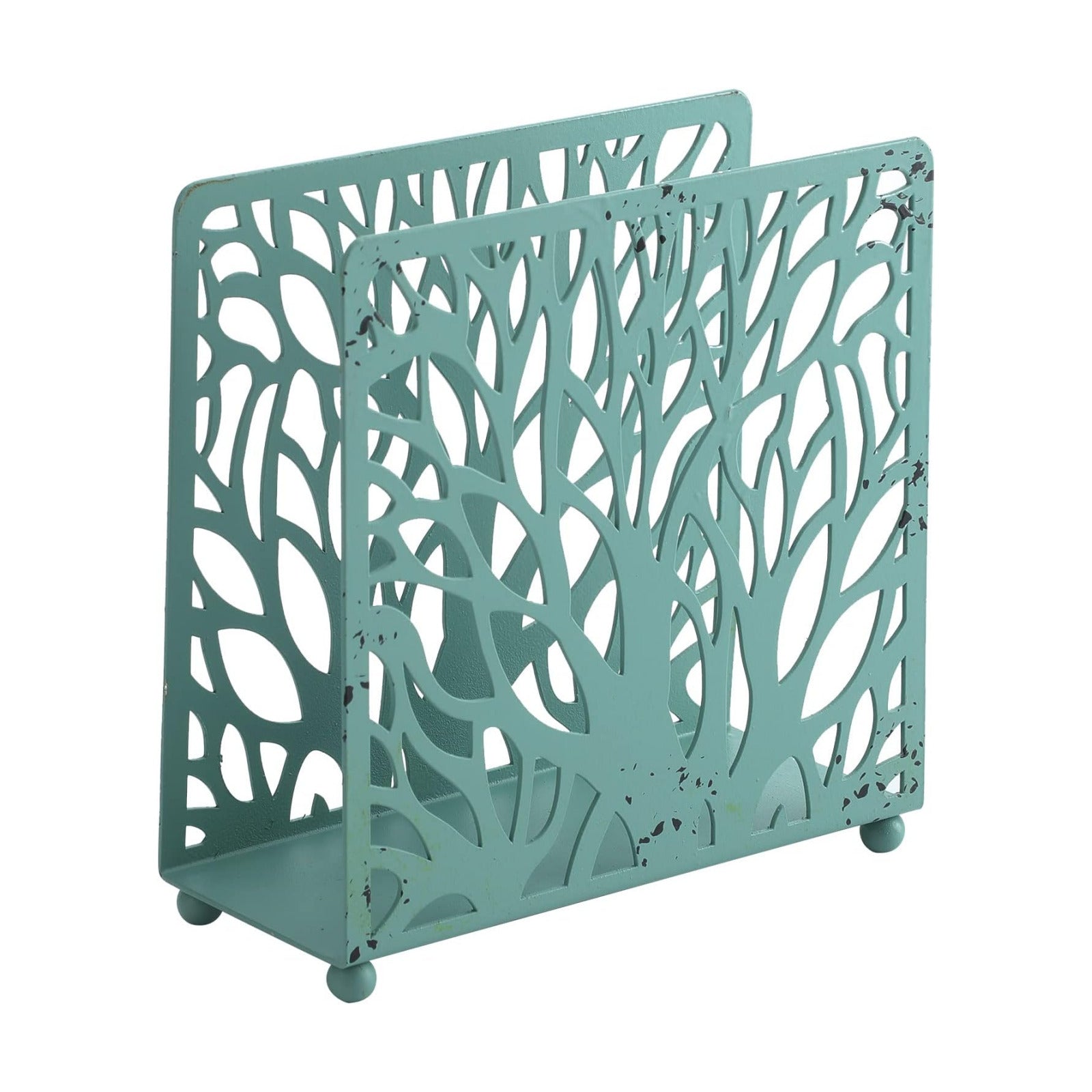 Farmhouse Blue Napkin Holder / Farmhouse Rustic Blue