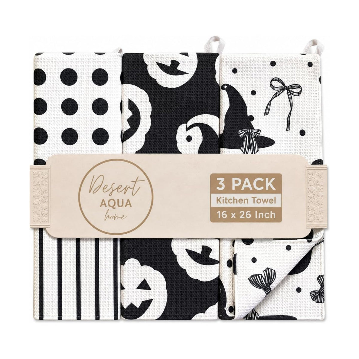 Kitchen Towels, Dish Towels for Kitchen, 3 Pc Kitchen Towel Set