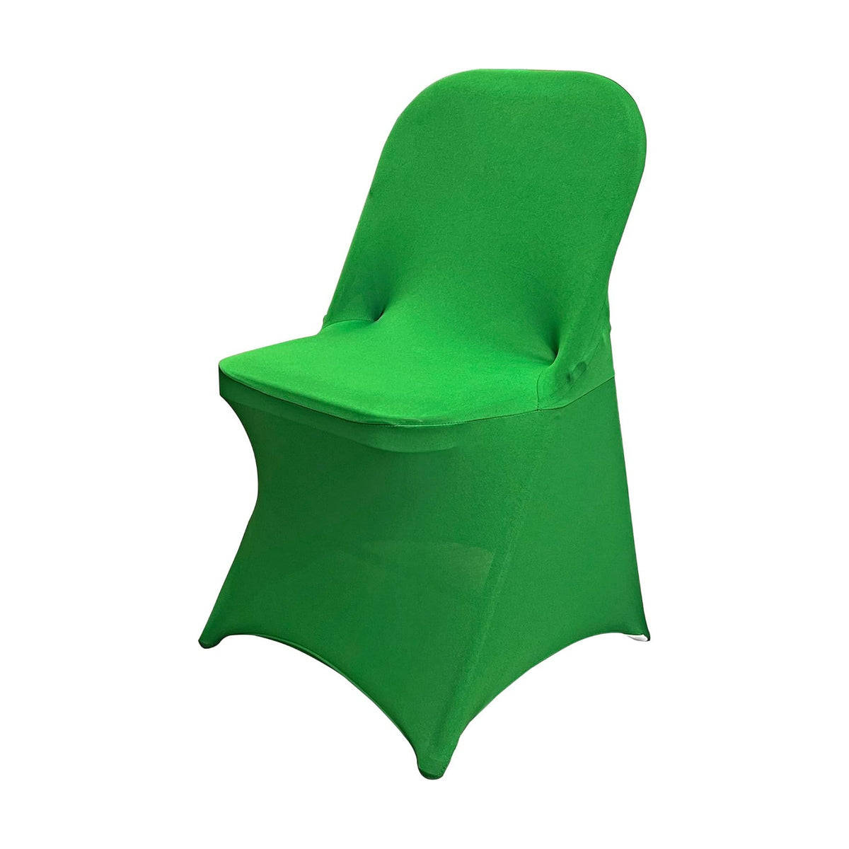 HAINARverS Folding Chair Covers for Wedding, 10pcs Green