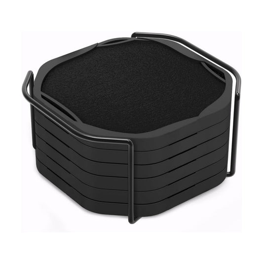 Holder / Built-in Leak / 01. Black / Set of 6
