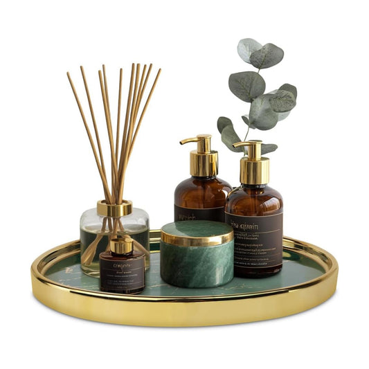 Ceramic Vanity Tray / Green / 10.2