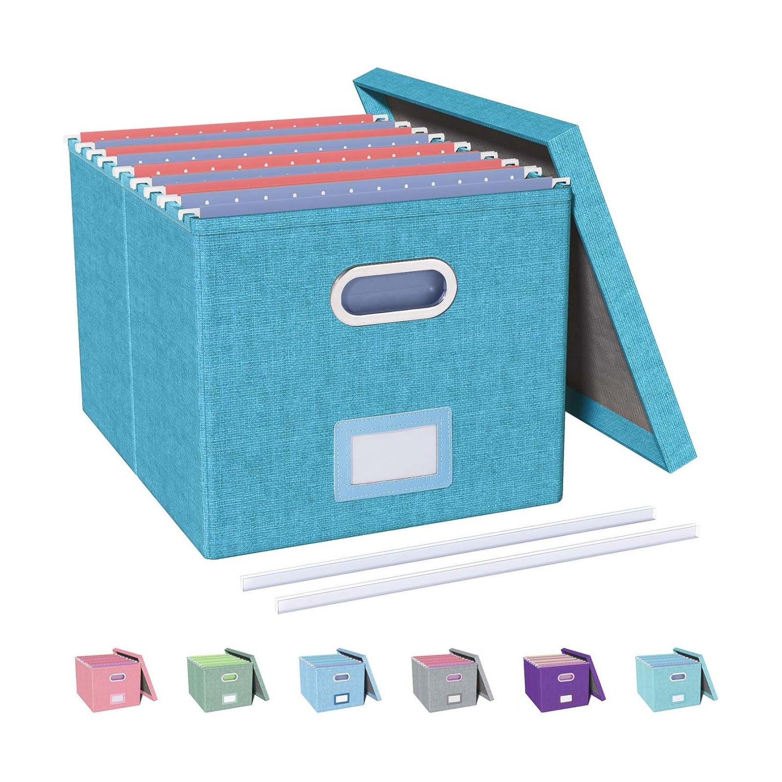 File Organizer / Hanging File Organizer / Calamine Blue+cobalt Green