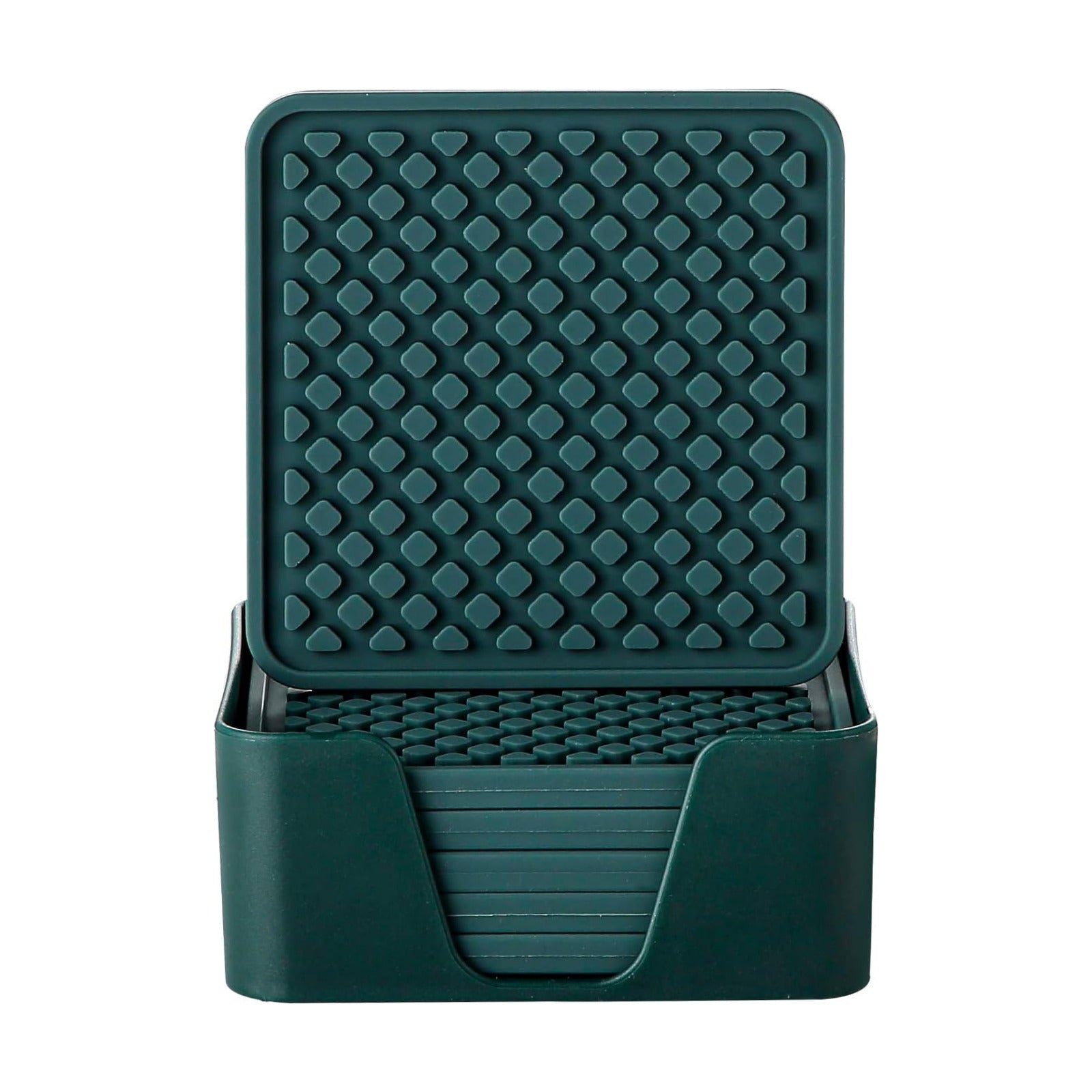Holder / Cup Mat Set / Malachite Green / Set of 6