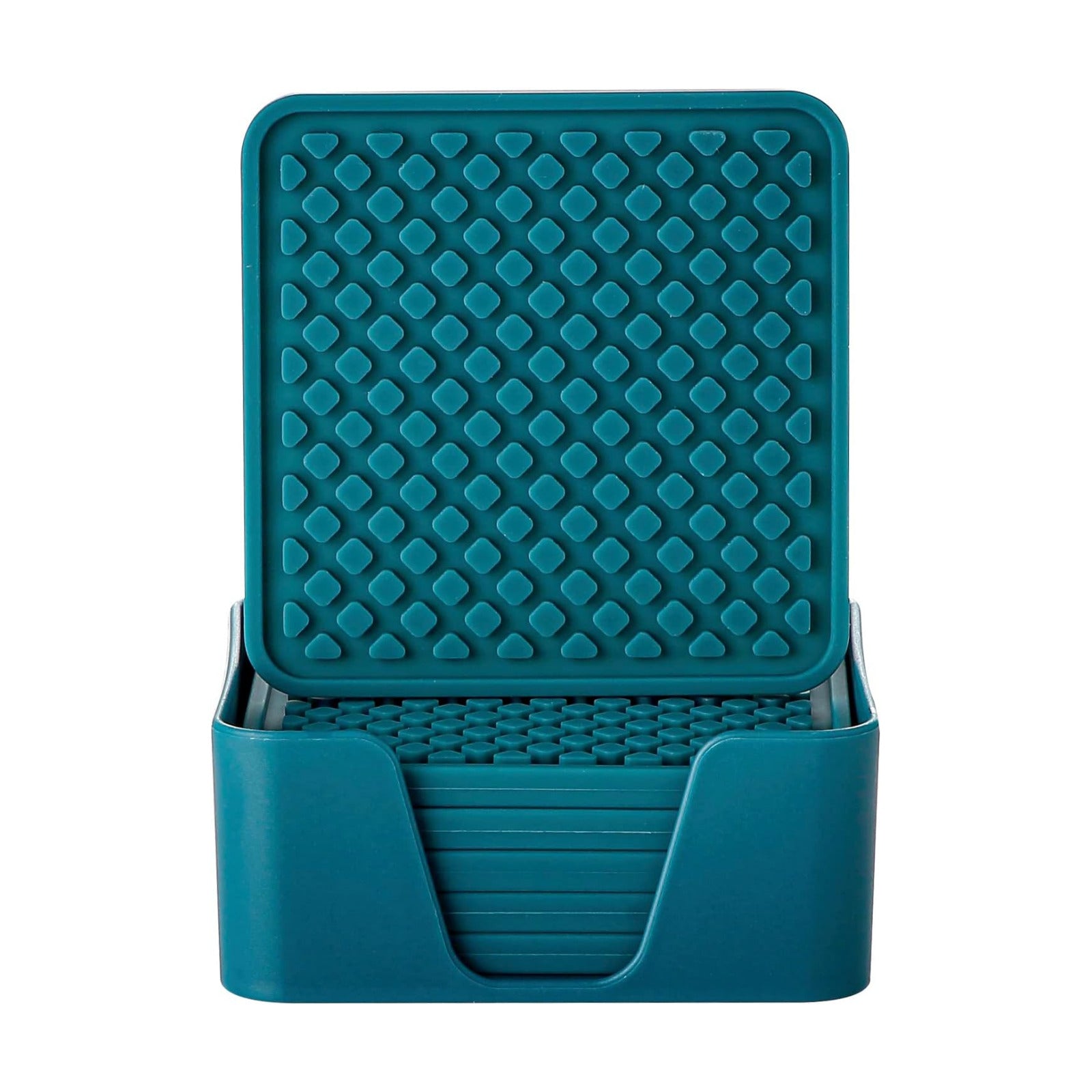 Holder / Cup Mat Set / Teal / Set of 6