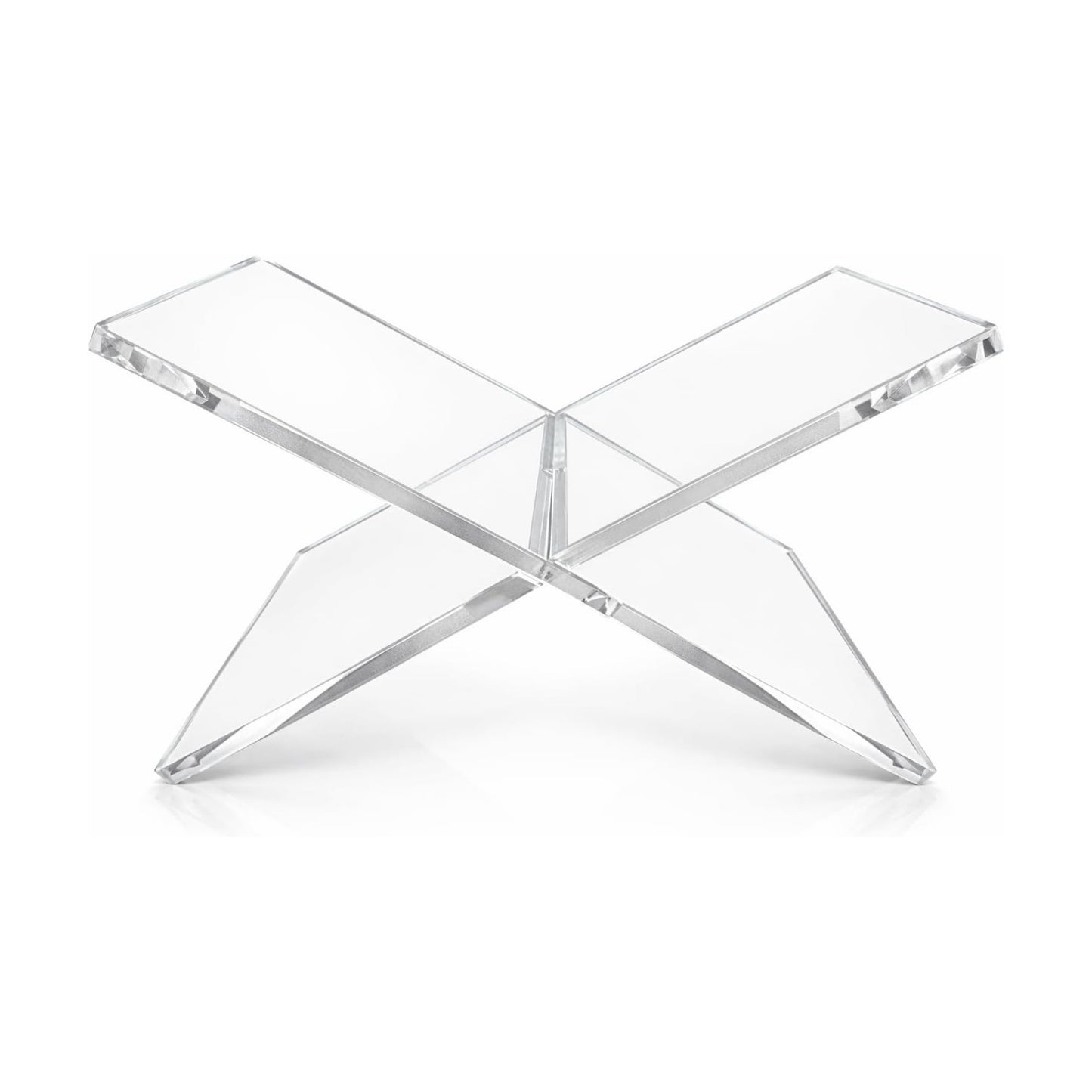 Modern Open Book Holder for Cookbooks / Clear