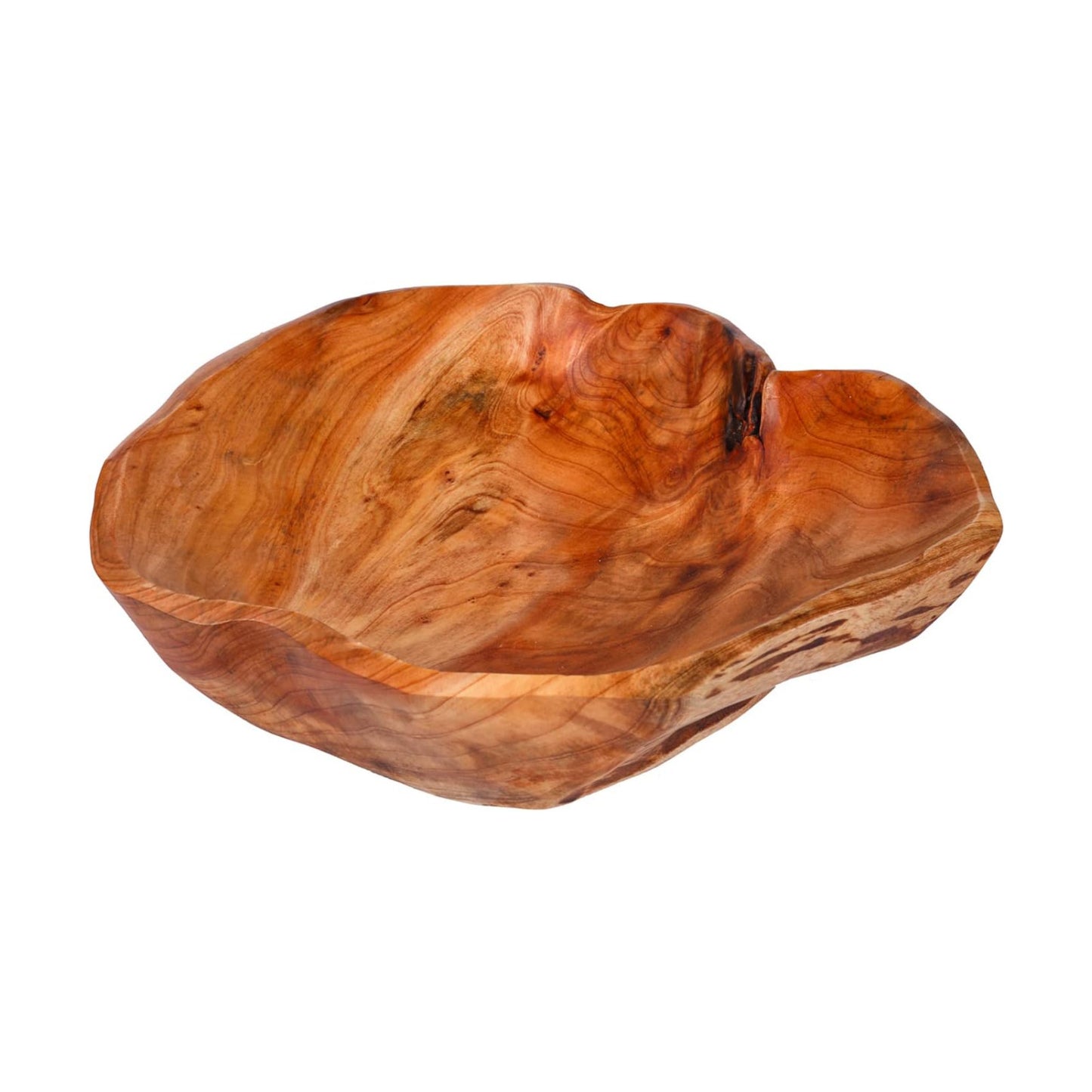 Wooden Bowl for Decor / Large 12"-14 / Natural