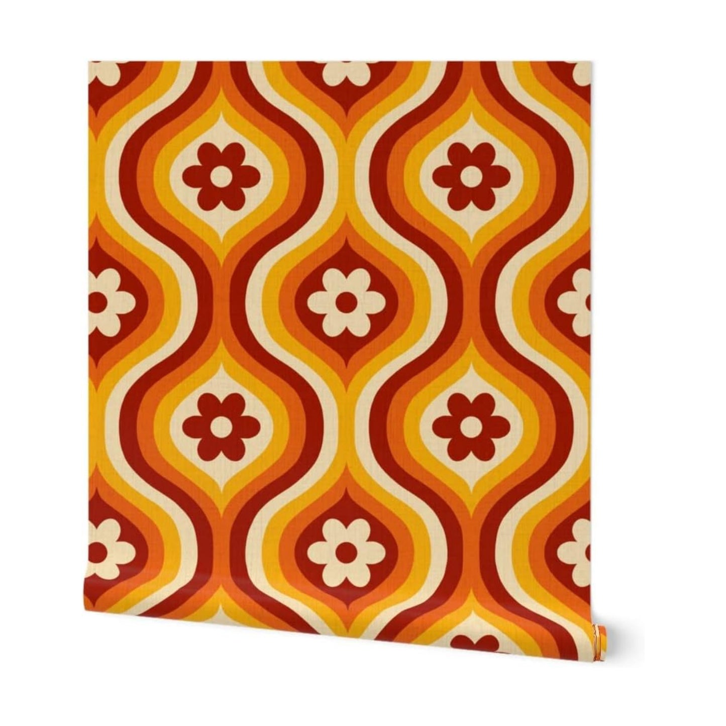 Peel & Stick Wallpaper Swatch / 24 x 12 / Yellow