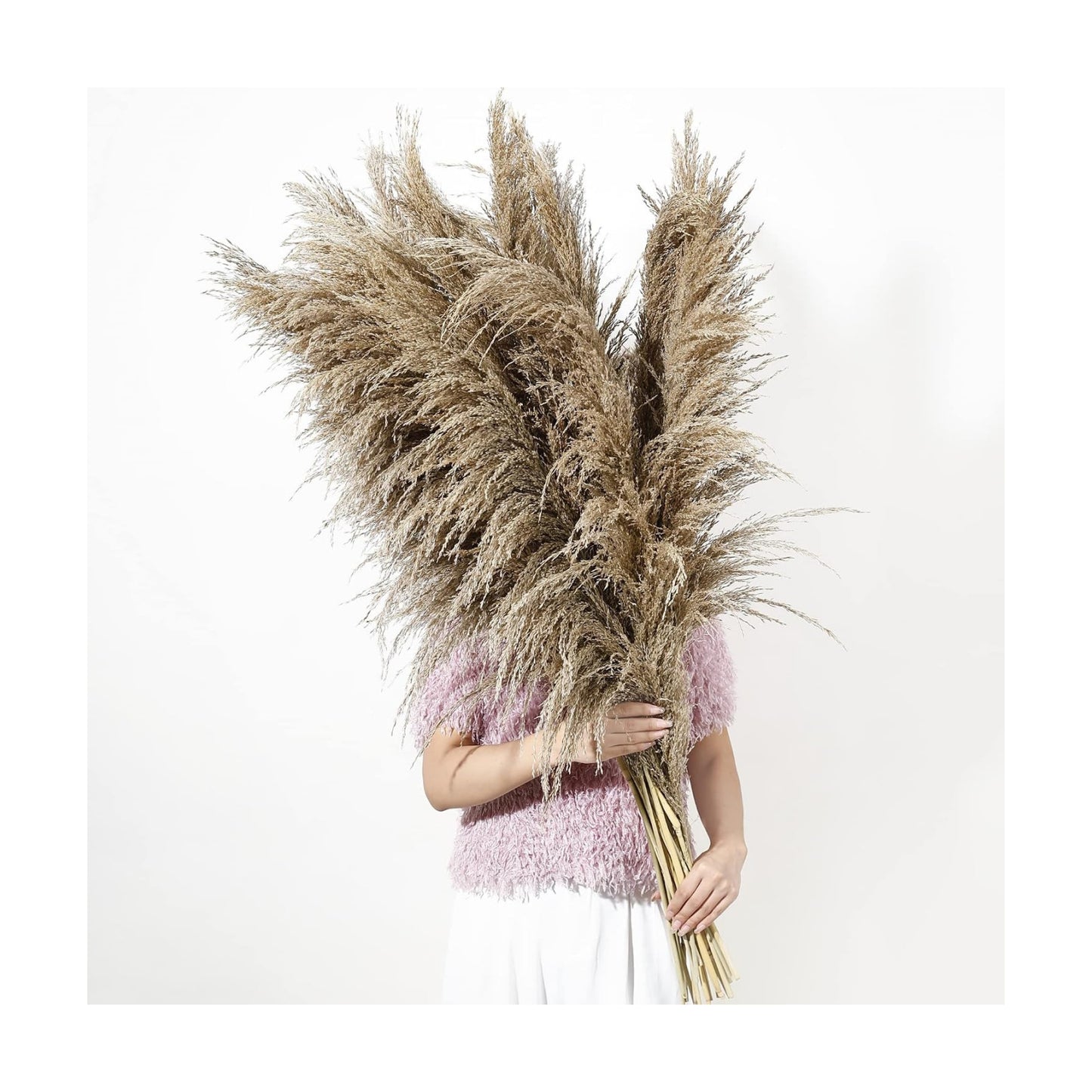 Large Pampas Grass for Floor Vase / /48inch / 4 ft / Set of 9