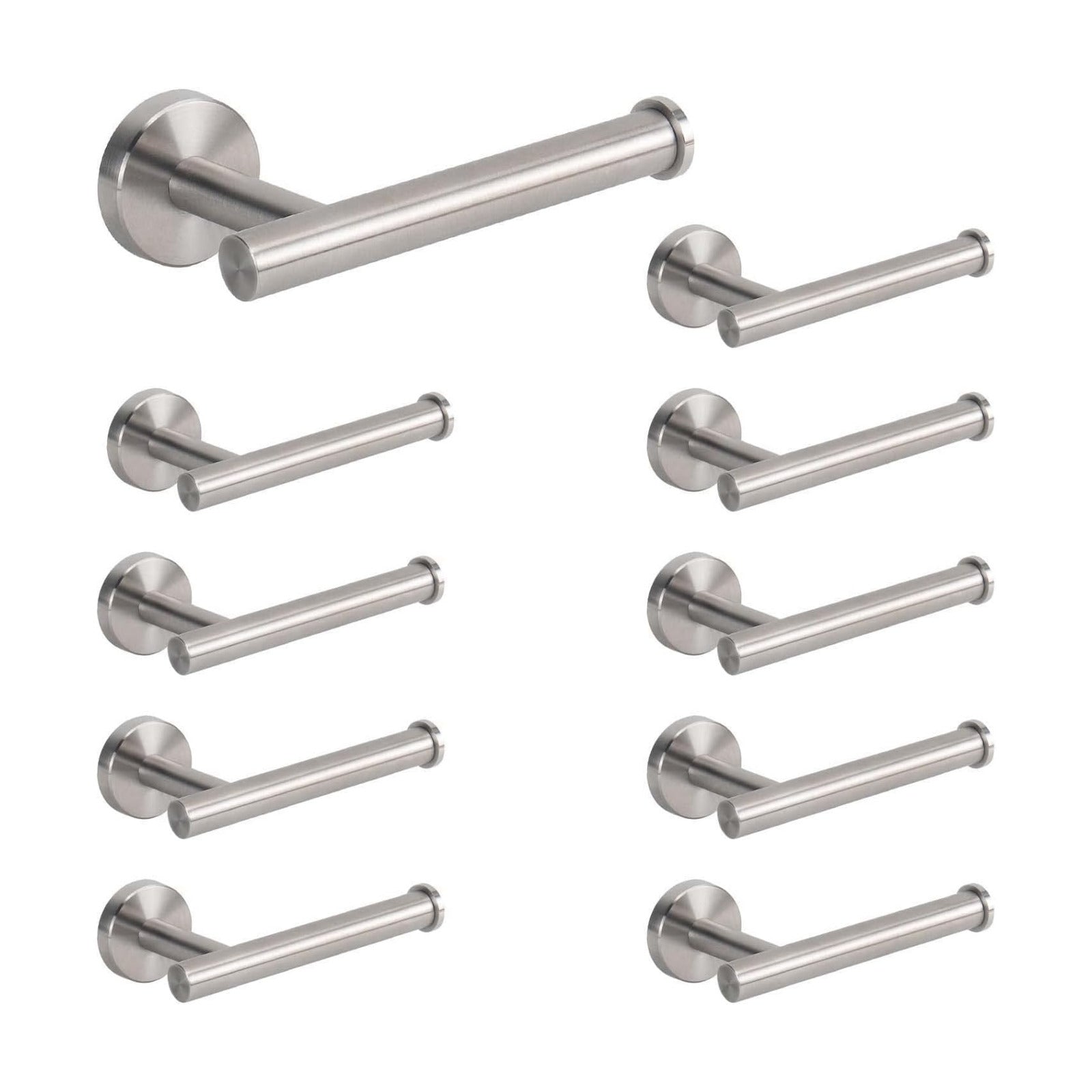 NearMoon Bathroom Toilet Paper Holder, Premium SUS304 Stainless Steel Rustproof Wall Mounted Toilet Roll Holder for