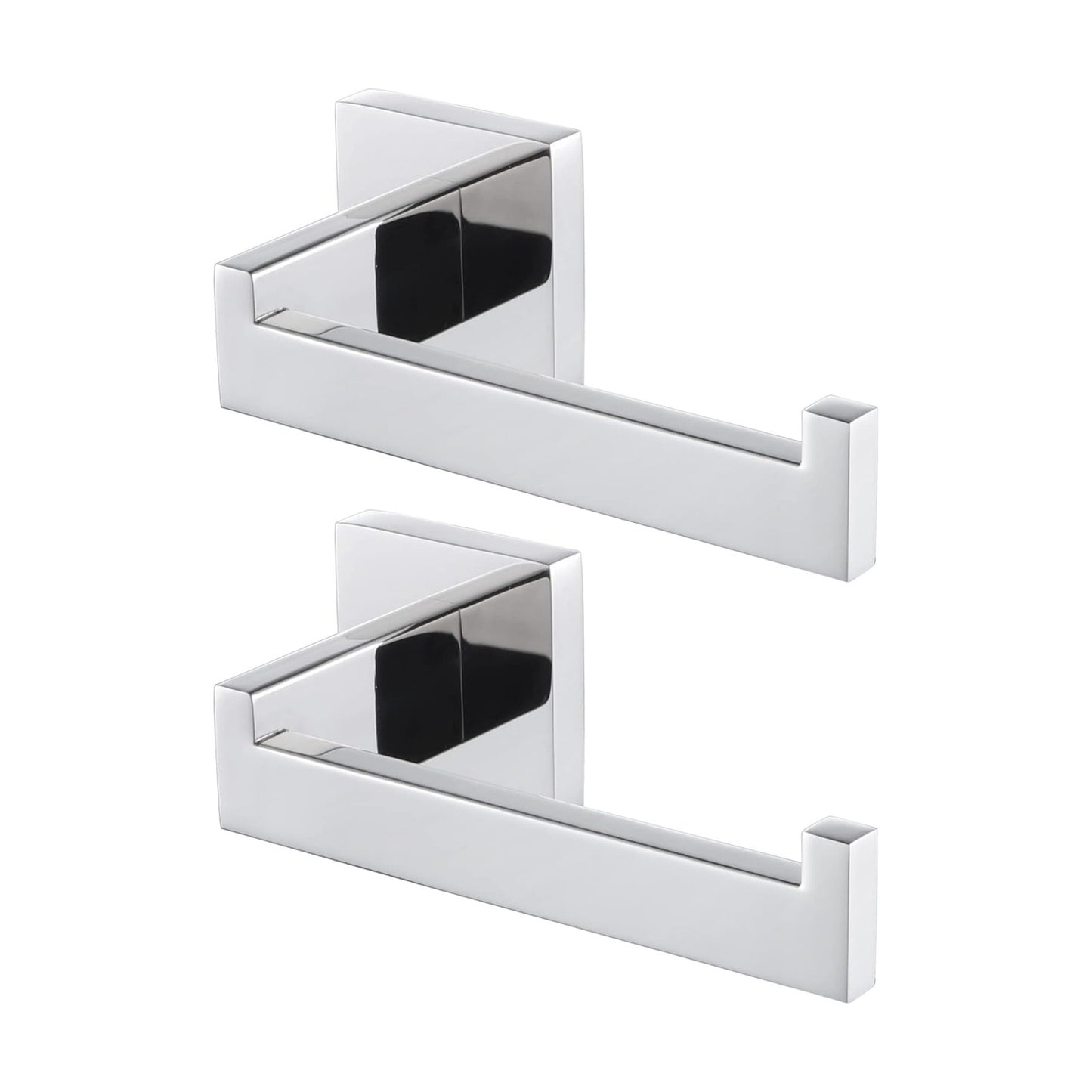 KOKOSIRI Toilet Paper Holder Chrome Toilet Roll Holder for Bathroom Kitchen Washroom T-304 Polished Stainless Steel