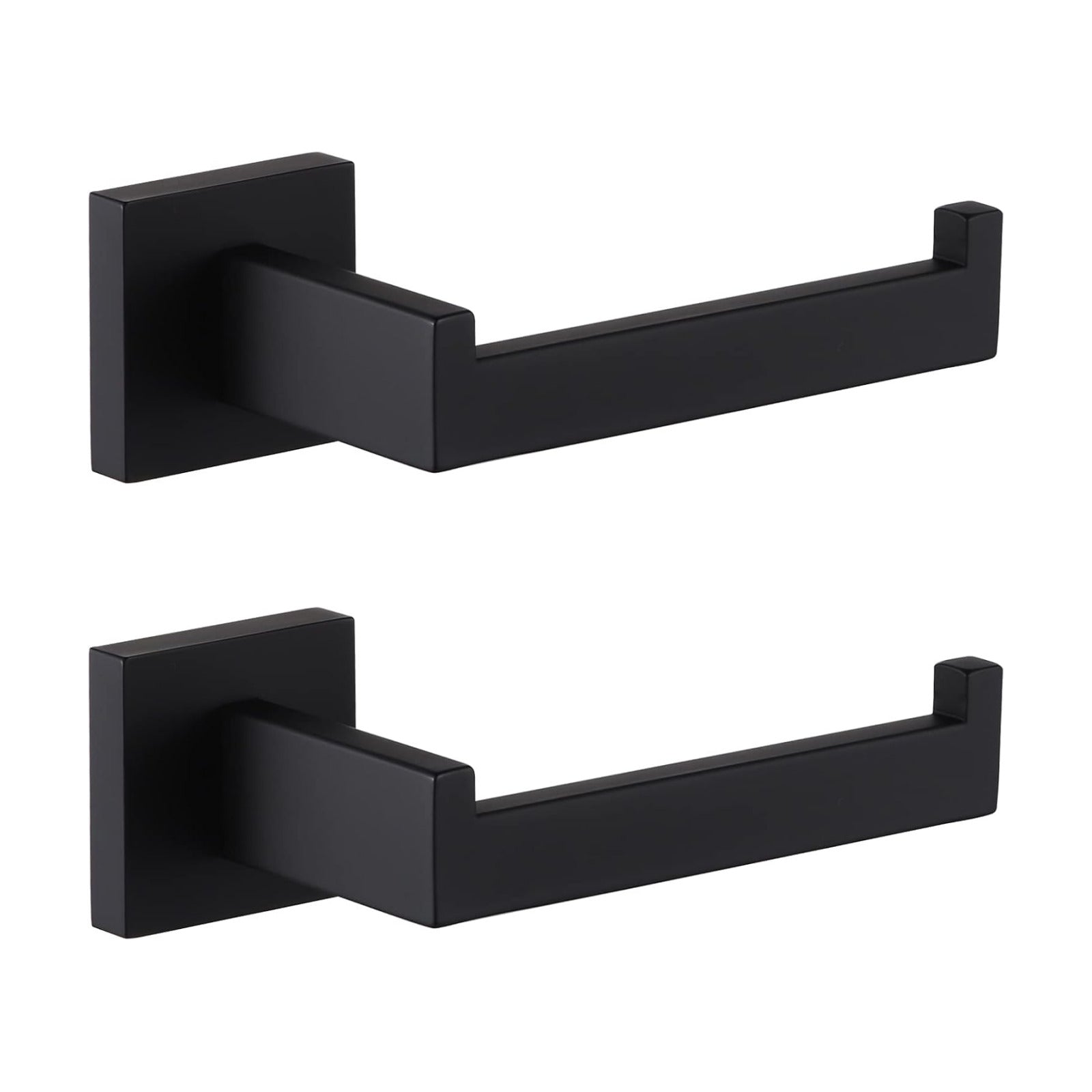 KOKOSIRI Black Toilet Paper Holders Bathroom Toilet Paper Roll Holder SUS304 Stainless Steel Contemporary Wall Mounted