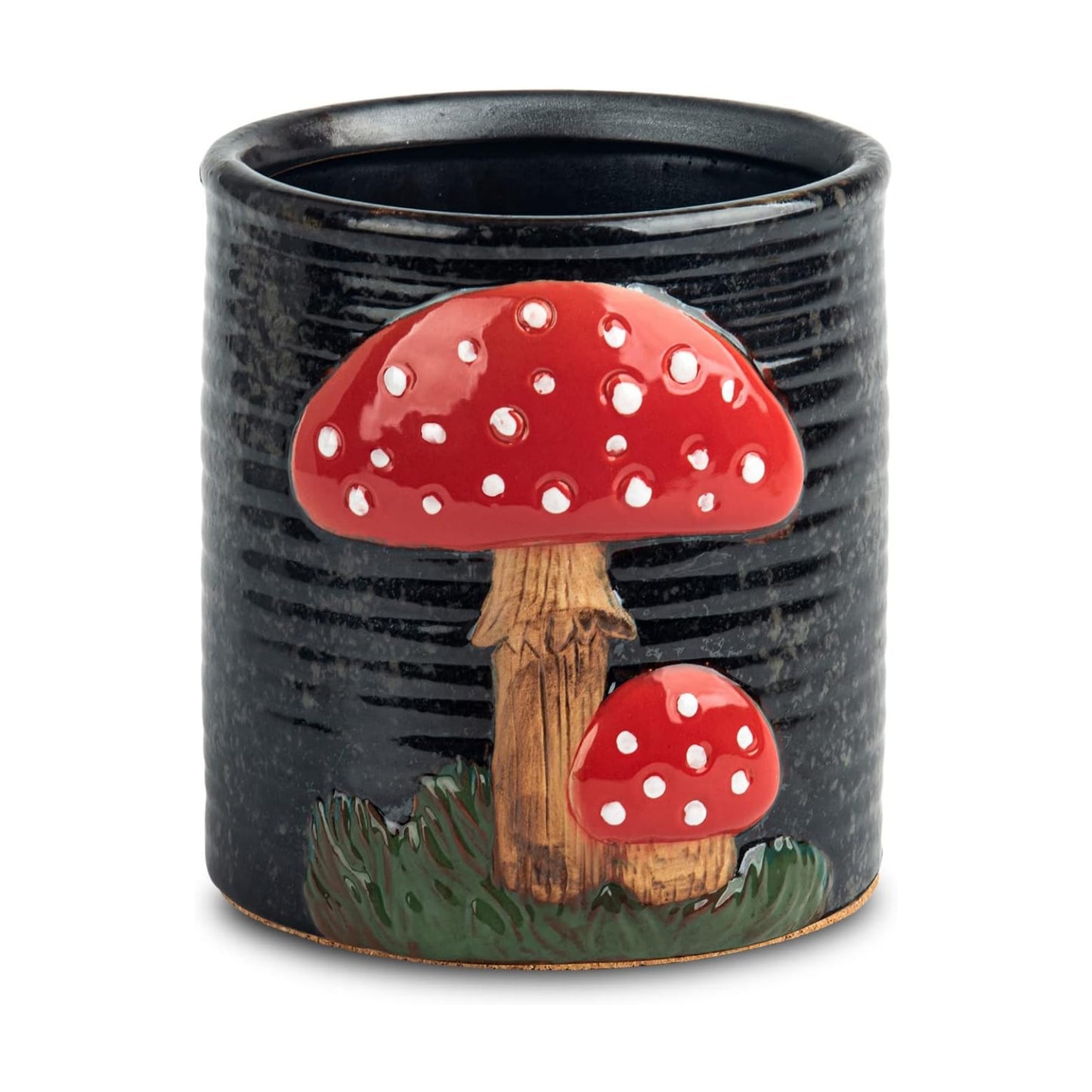 Mushroom Kitchen Utensil Holder For Countertop Ceramic Utensil Holder