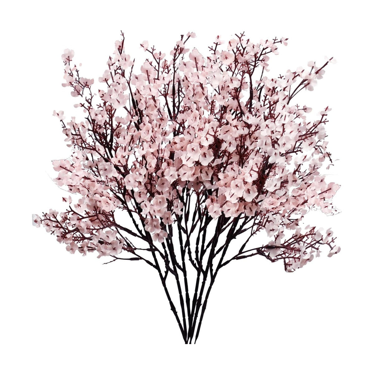 Mandy's 6 Bundles Artificial Light Pink Baby’s Breath Flowers