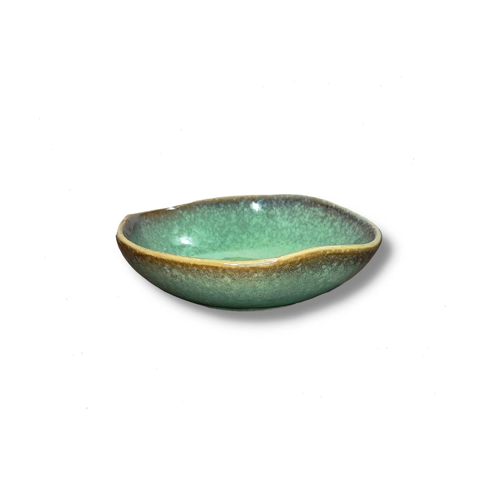 Small Ceramic Decorative Bowl / Green