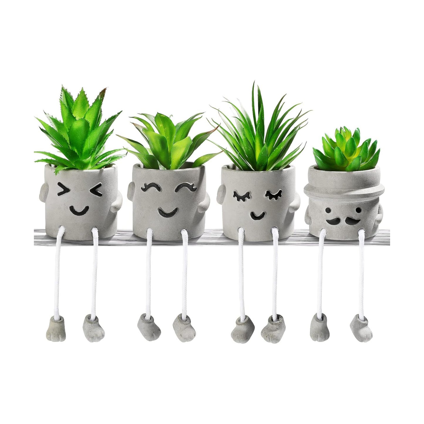 Creative Artificial Succulent Plants / Set of 4