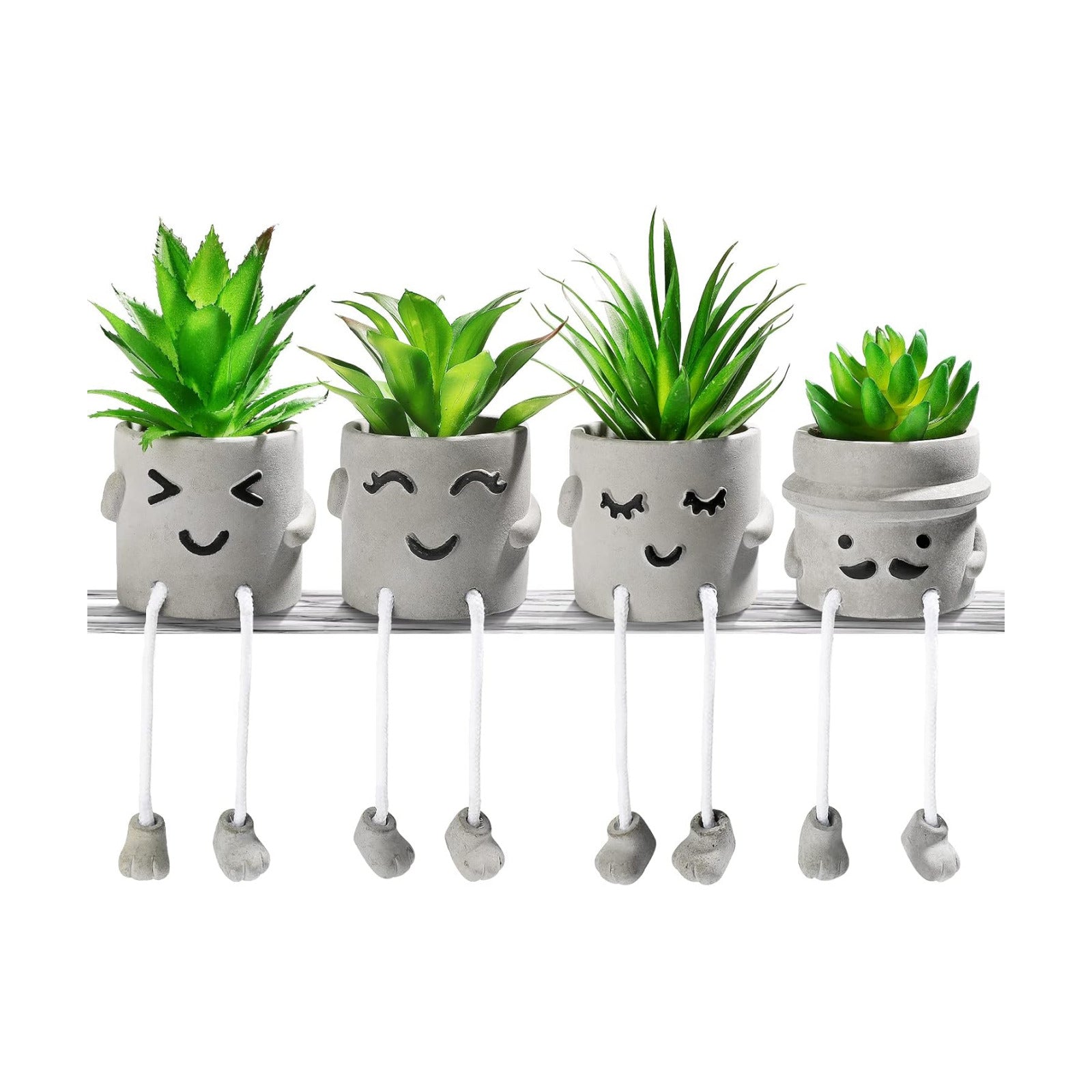 Creative Artificial Succulent Plants / Set of 4