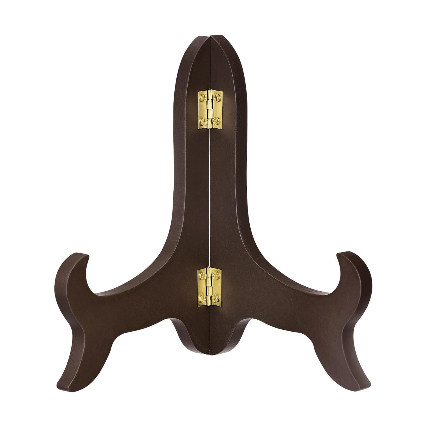 Wooden Folding Display Stand for Decorative Picture Frame / Brown / Set of 6