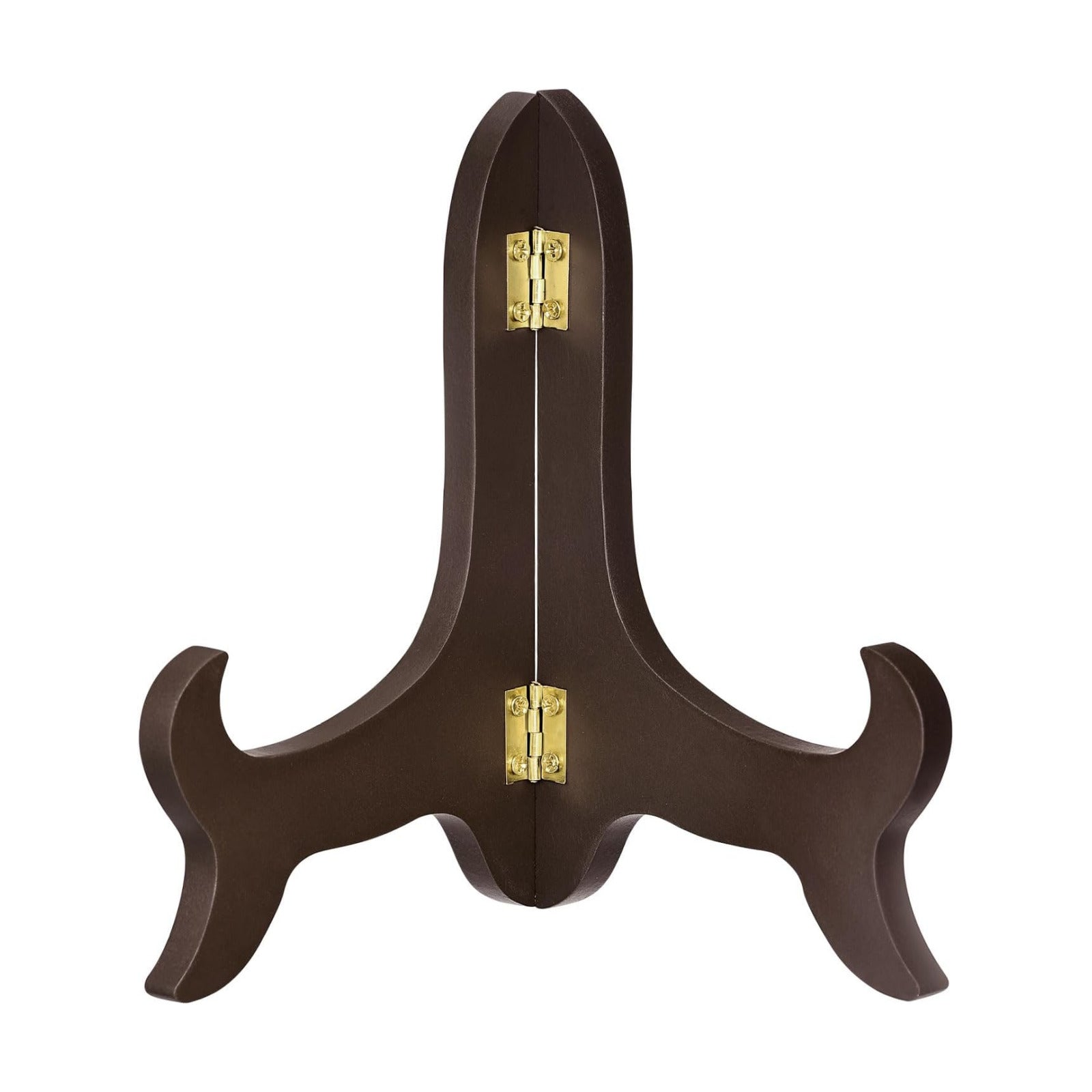 Wooden Folding Display Stand for Decorative Picture Frame / Brown / Set of 6