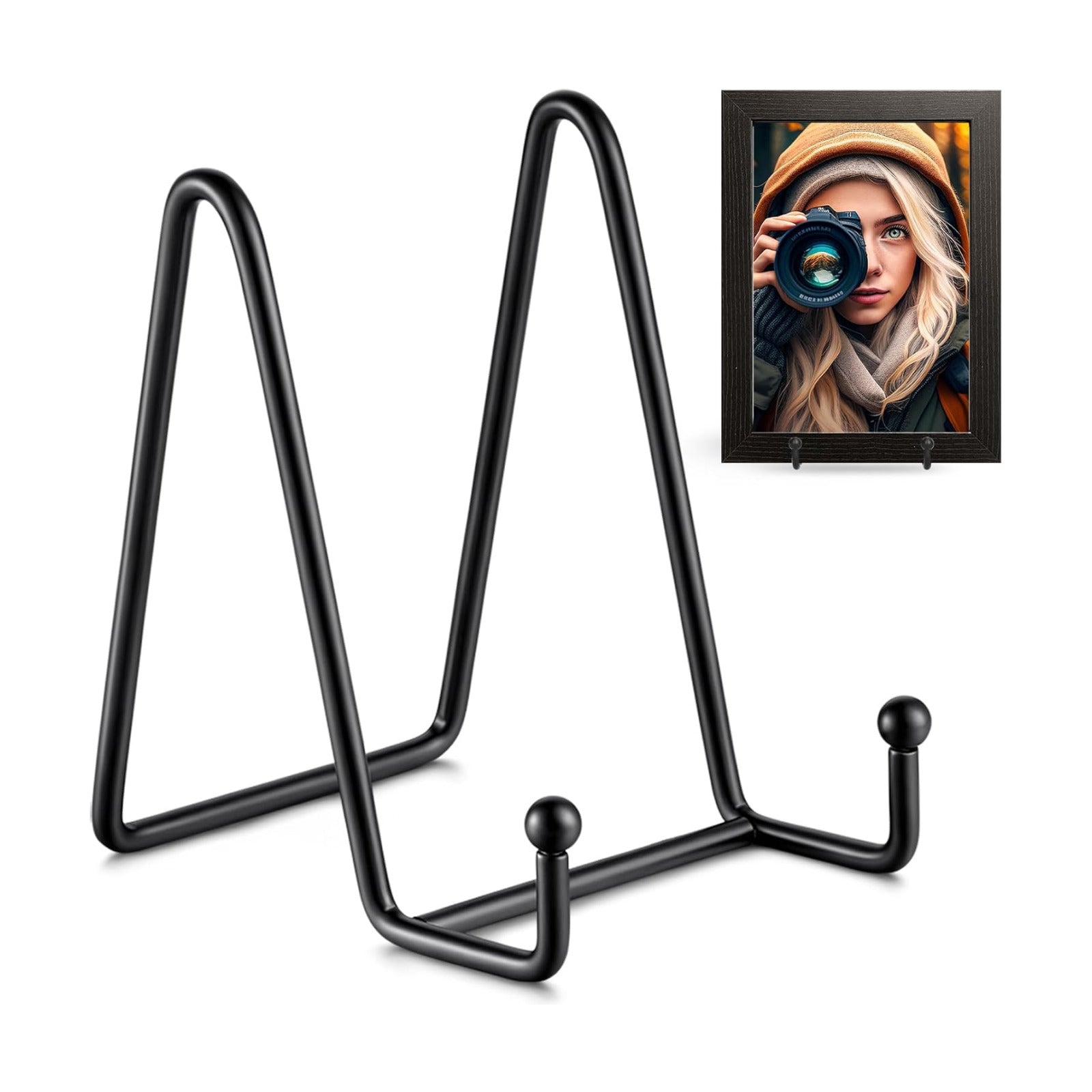 Book / Plate Stands for Display / 4.5 Inch / Set of 3