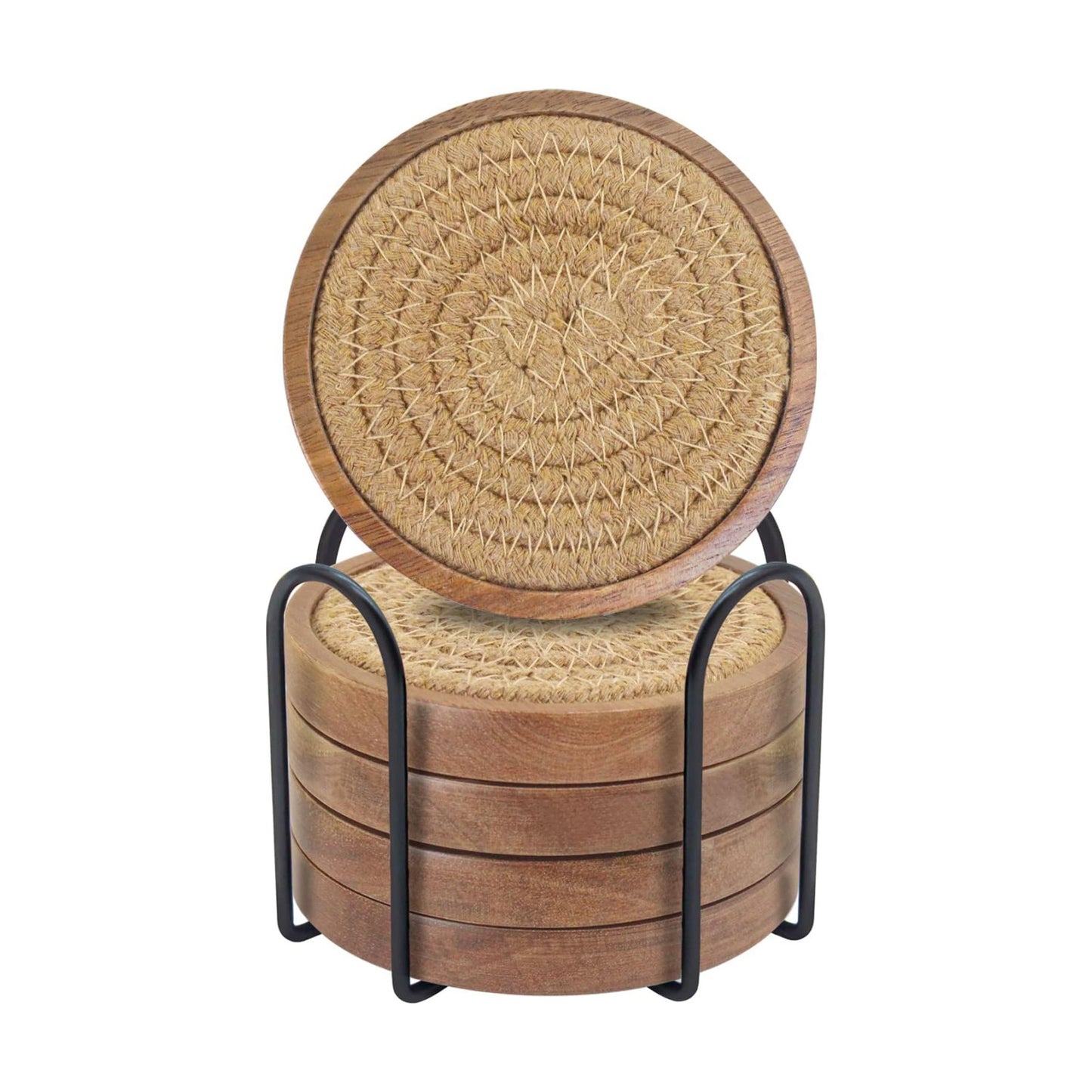 Holder / Housewarming Gift for Farmhouse Home Decor / #7 Brown / Set of 5
