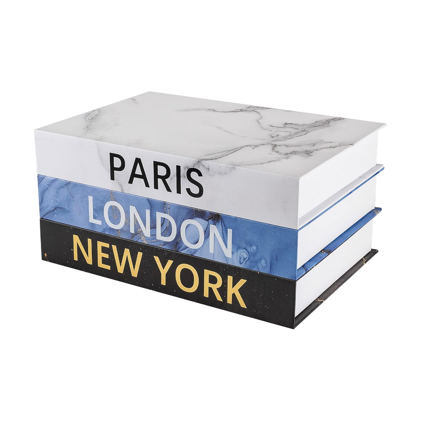 Faux Book for Decoration Storage Box / Z111 / Set of 3