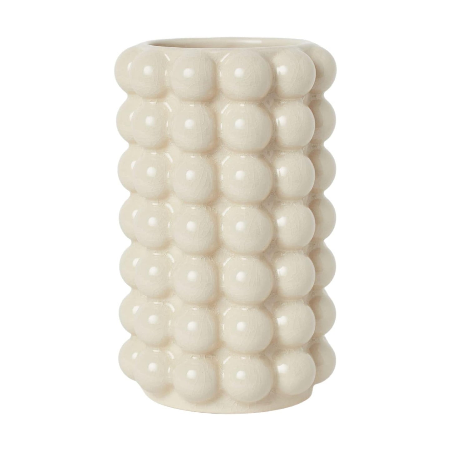 Ceramic Vase for Boho Decor / Beige / Large