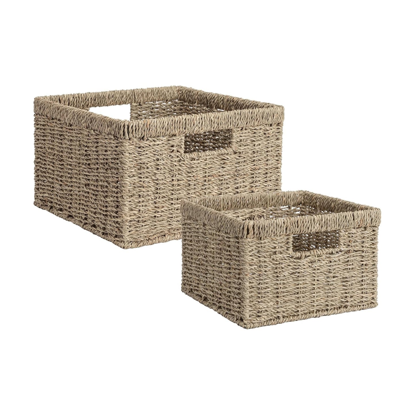 Wicker Storage Baskets / Natural