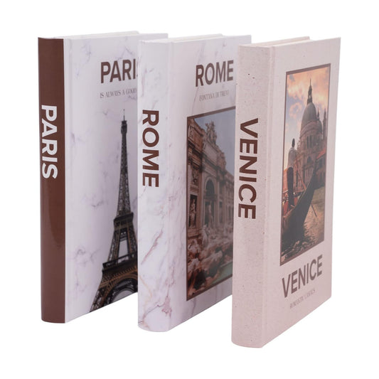 Faux Books for Decoration / Set of 3