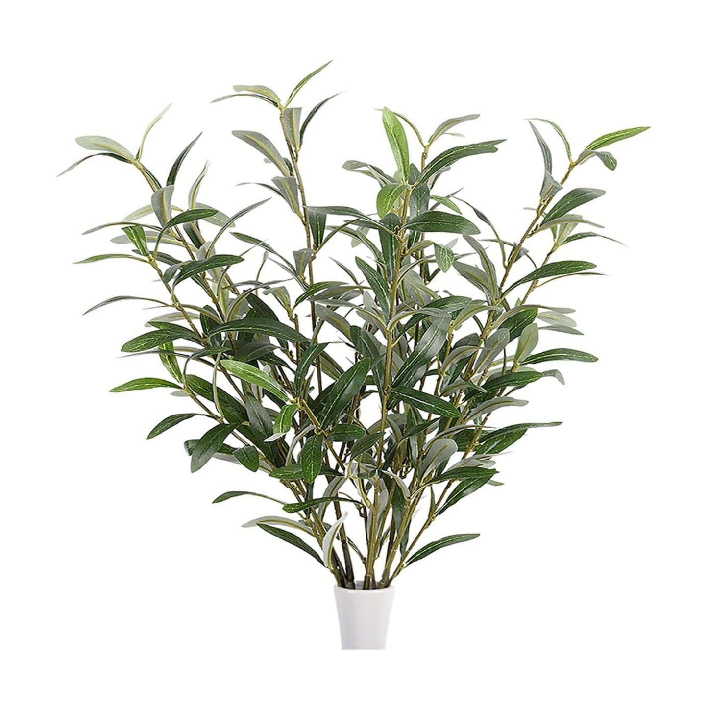 Olive Branches for Vases Faux Olive Branch Fake Tree Branches Stems for Vase / Set of 5